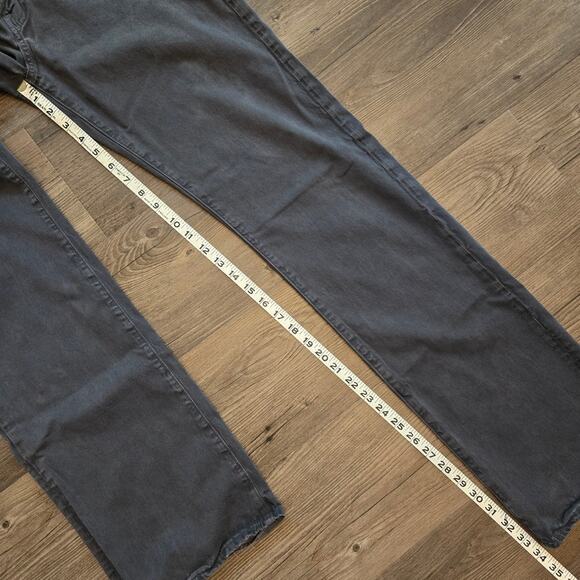 AG Adriano Goldschmied Men's The Prostege Straight Leg Pants Dark Grey Size 32 - Picture 6 of 13